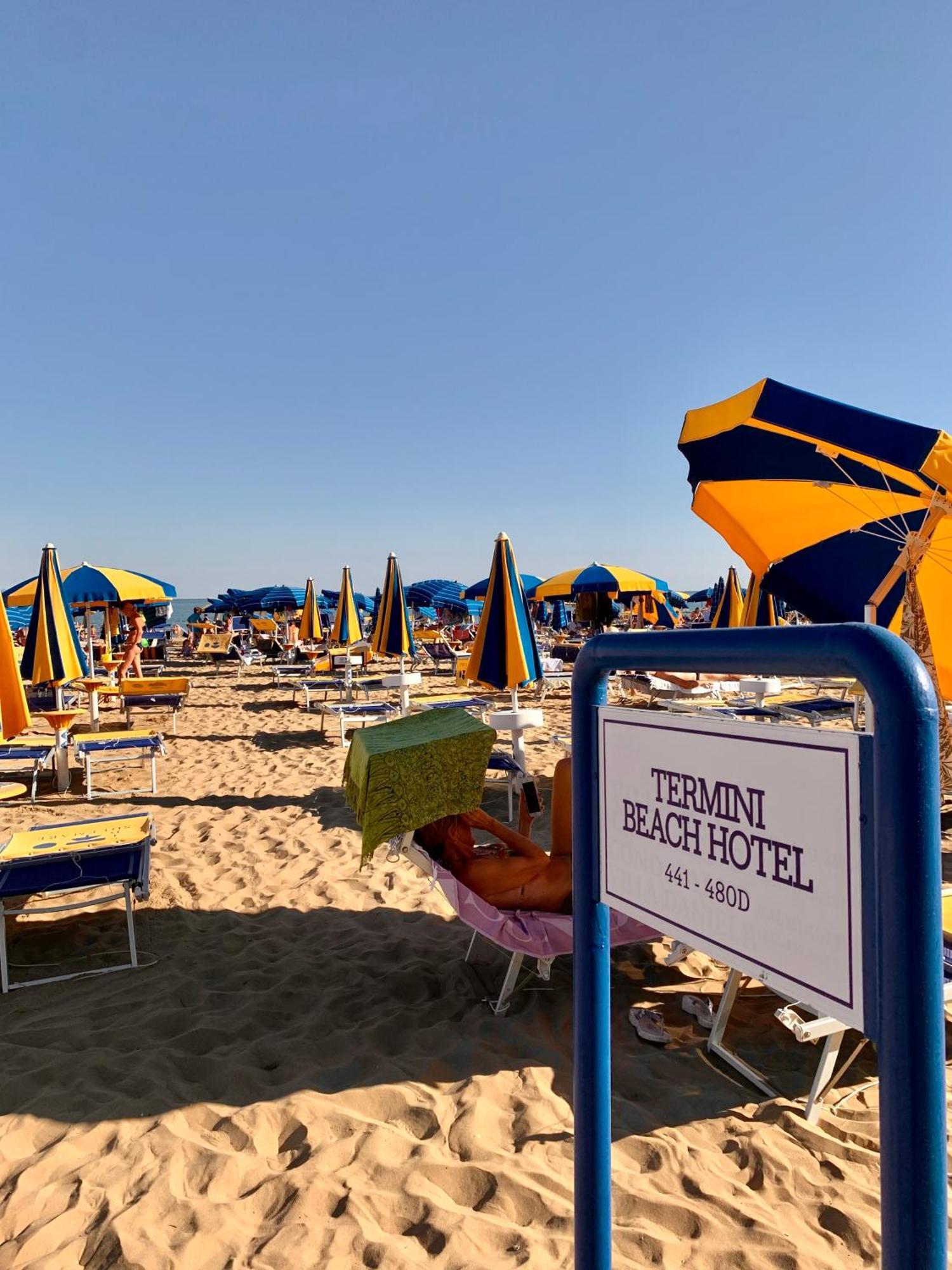 Termini Beach Hotel & Suites Лидо-ди-Езоло Экстерьер фото